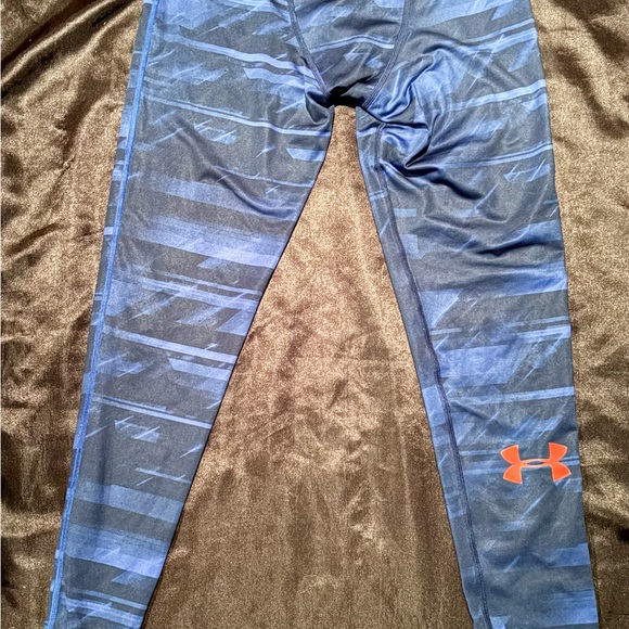 Under Armour Compression Pants Men’s Medium - Picture 2 of 6